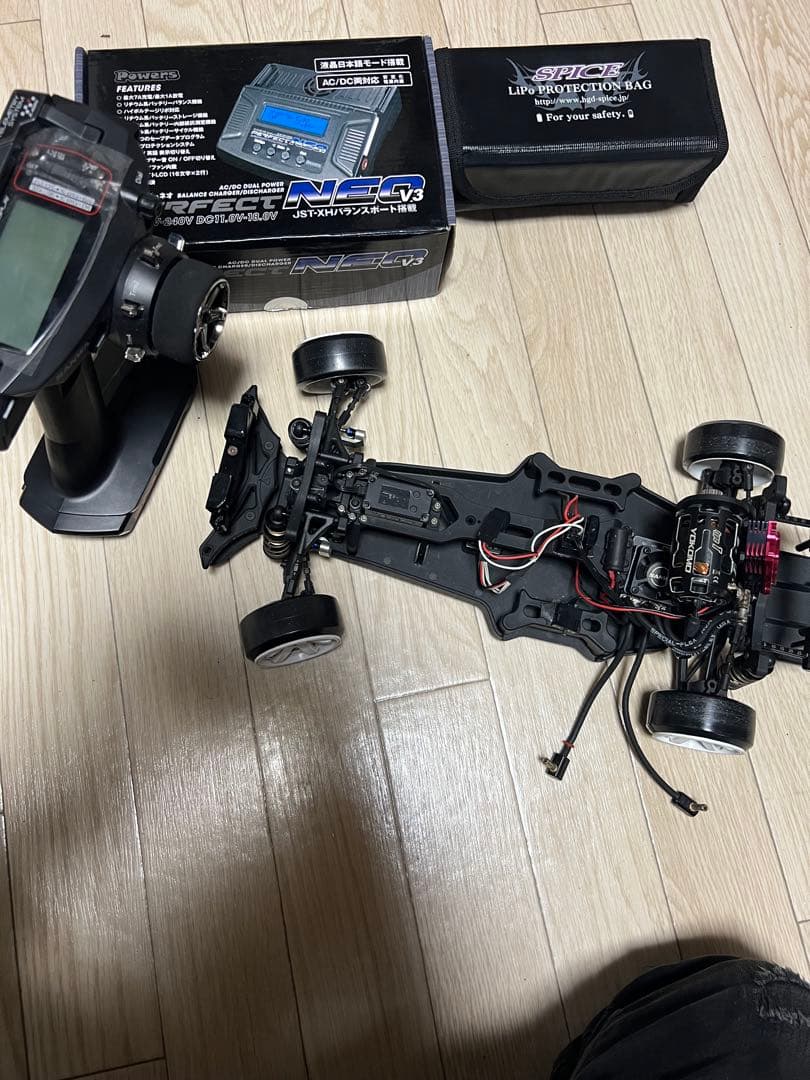 ドリラジ、ヨコモyd-2z メカ類、プロポ、バッテリー、バッテリー充電機付