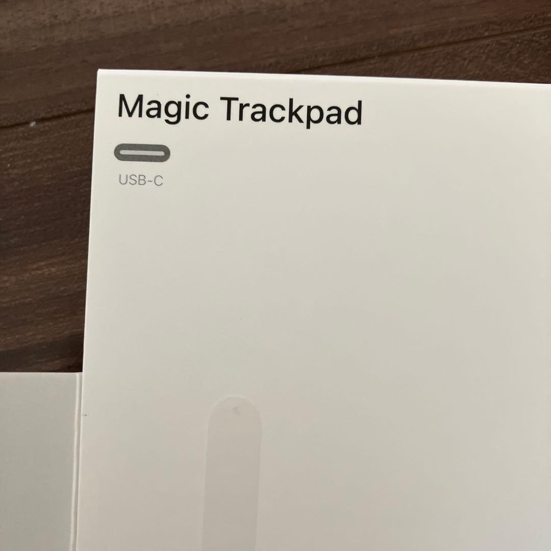 Magic Trackpad(USB-C)ホワイト(Multi-Touch対応)
