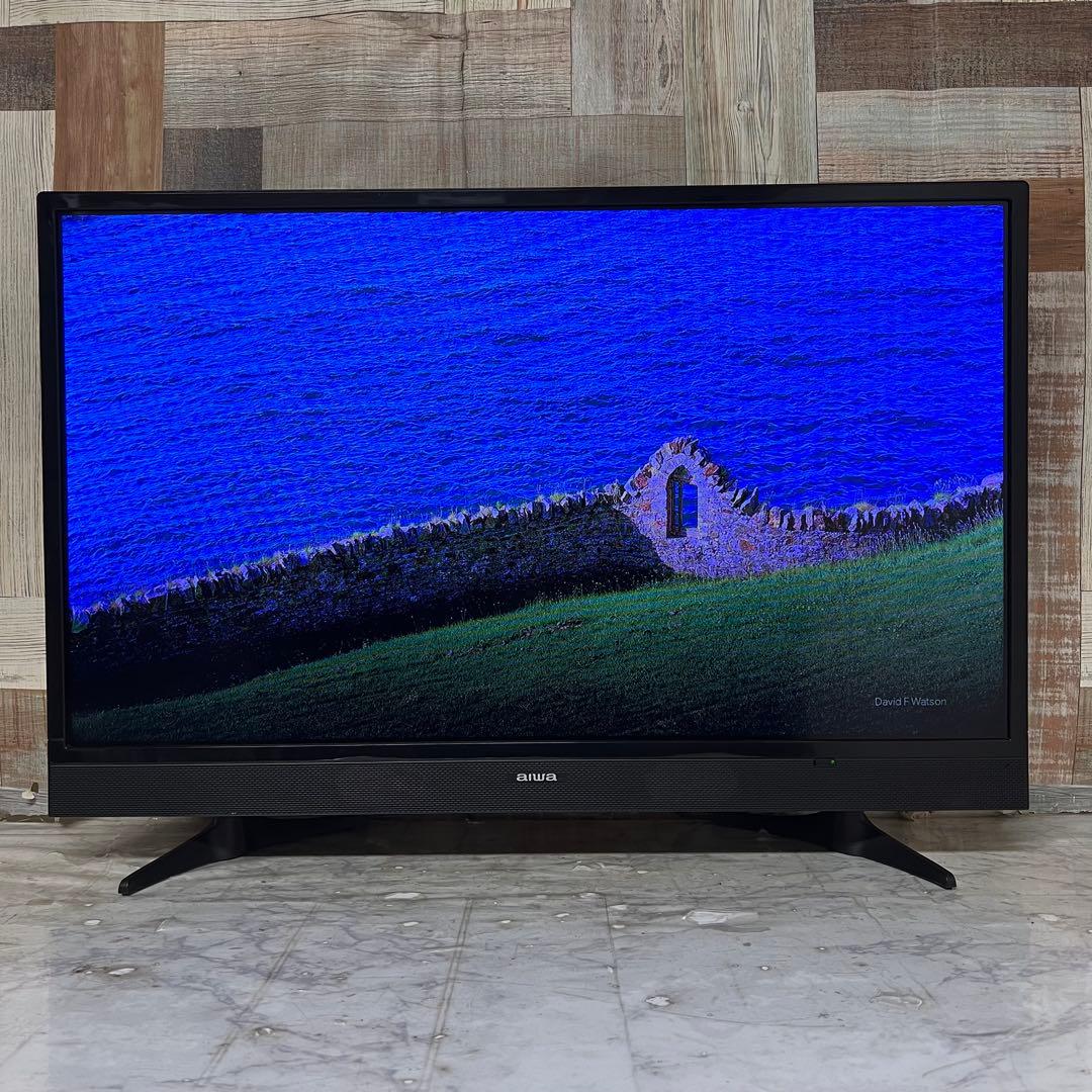 全国送料込❣️aiwa32V型地デジ・BS・CSWチューナー裏番組録画対応テレビ