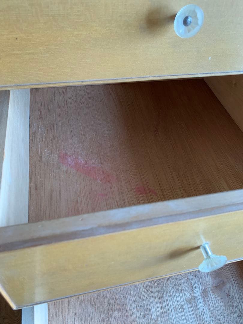 木製収納ラック ガラス扉付き レトロ収納