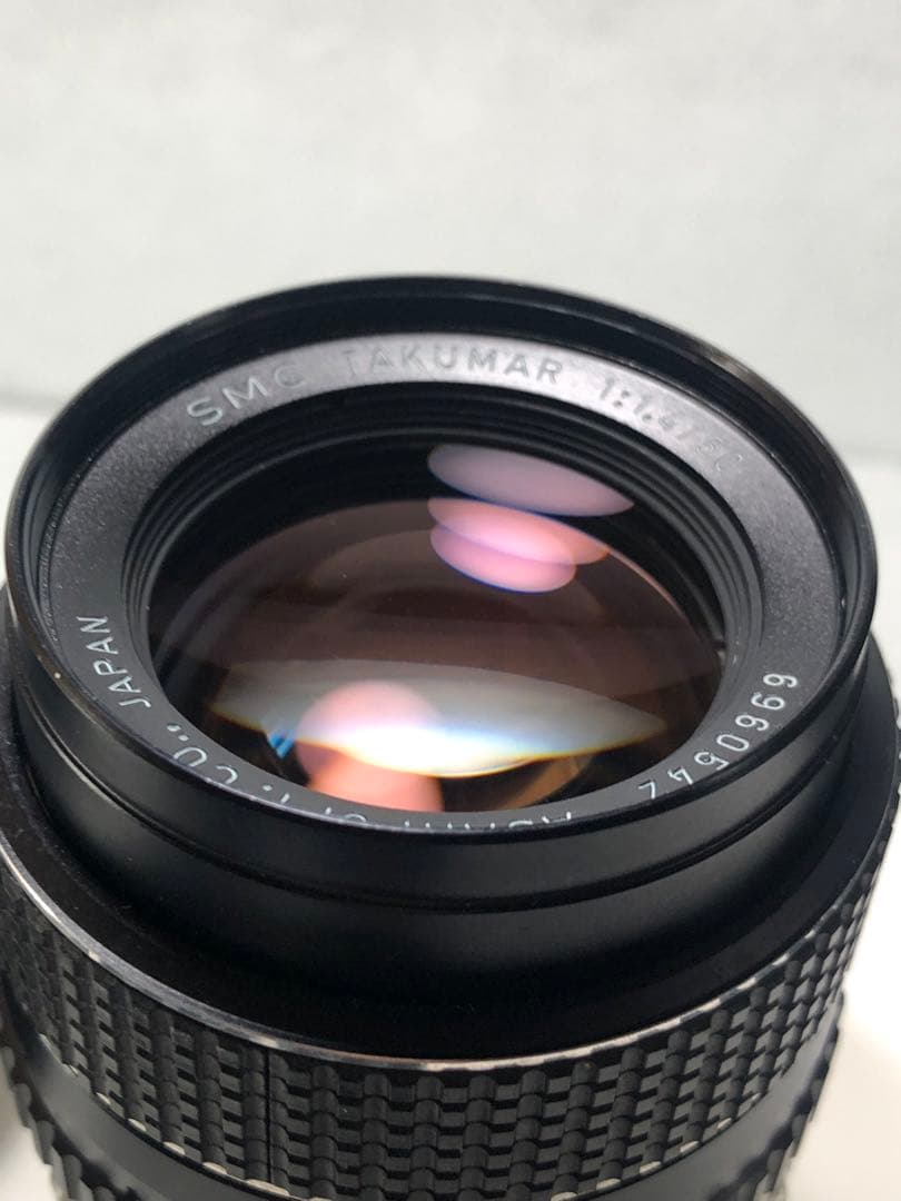 フード付き　smc takumar 50mm f1.4 m42