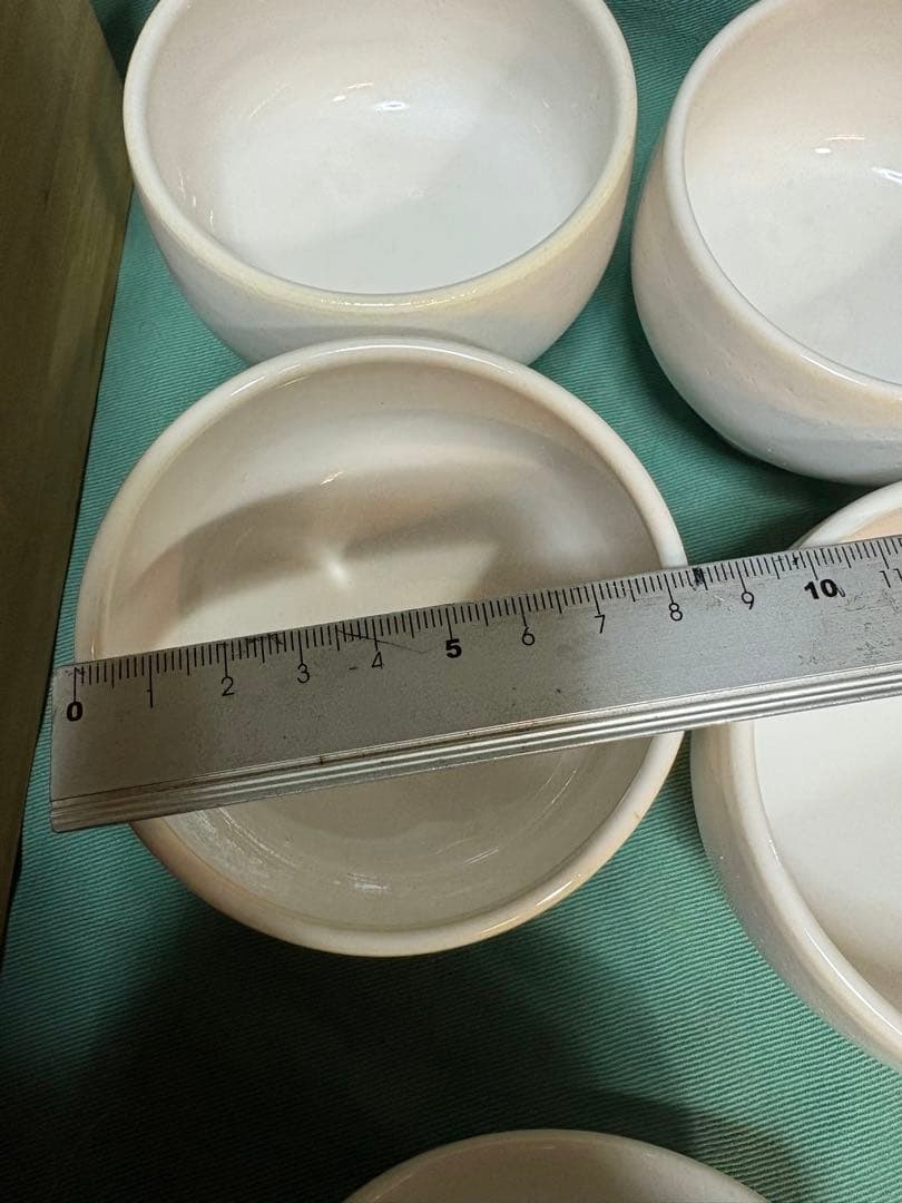 赤膚焼三代目 大塩昭山造 湯呑5客★昭山窯 新品！