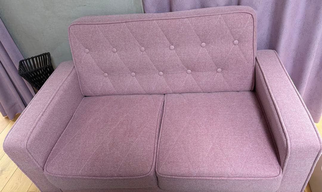 ピンク ソファ 2人掛け