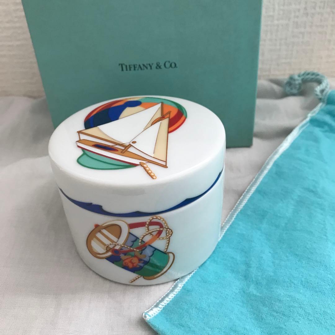 TIFFANY トリンケット seashore 小物入れ　希少品 未使用品