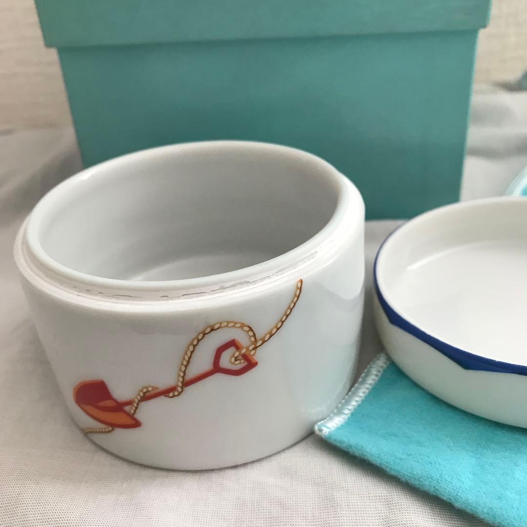 TIFFANY トリンケット seashore 小物入れ　希少品 未使用品