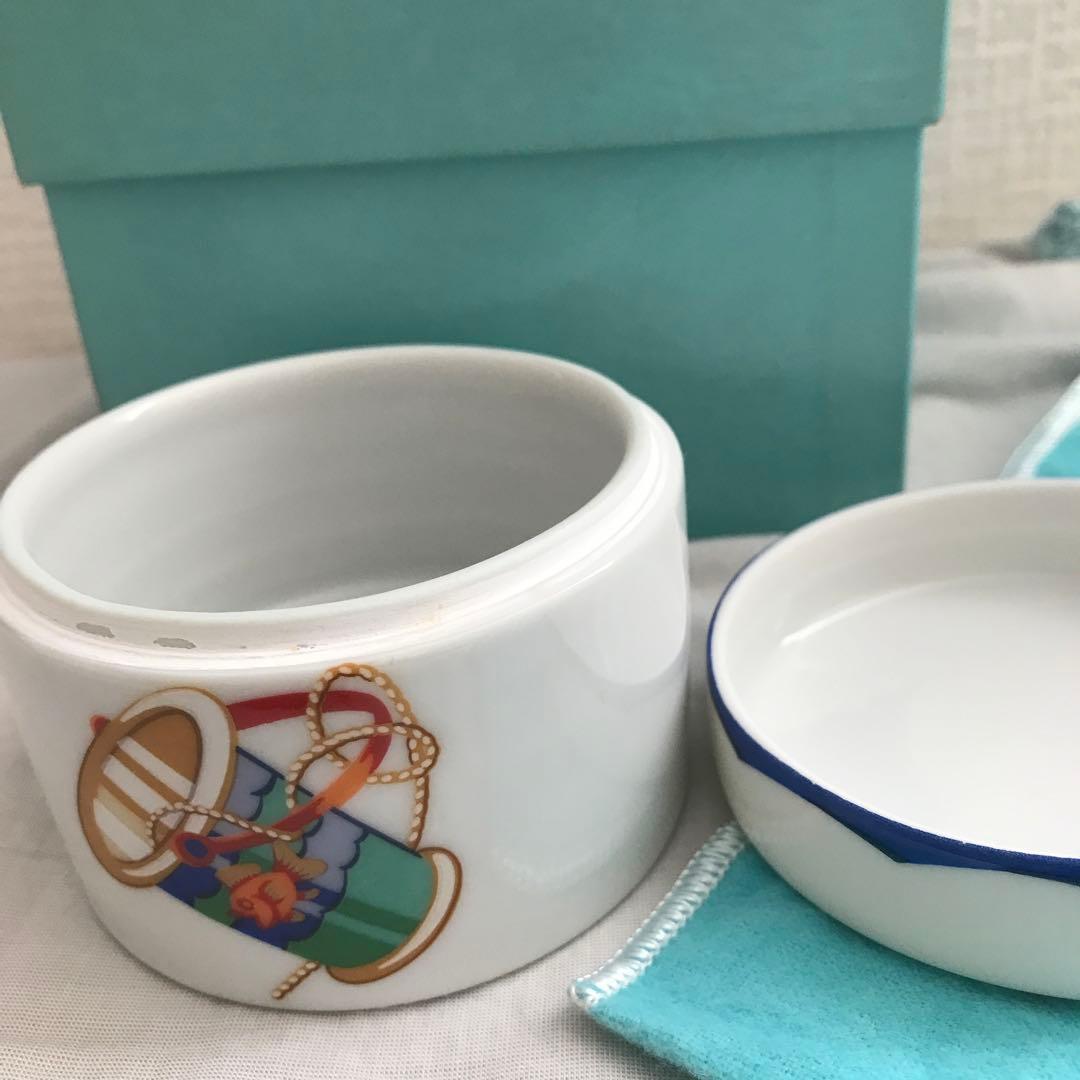 TIFFANY トリンケット seashore 小物入れ　希少品 未使用品