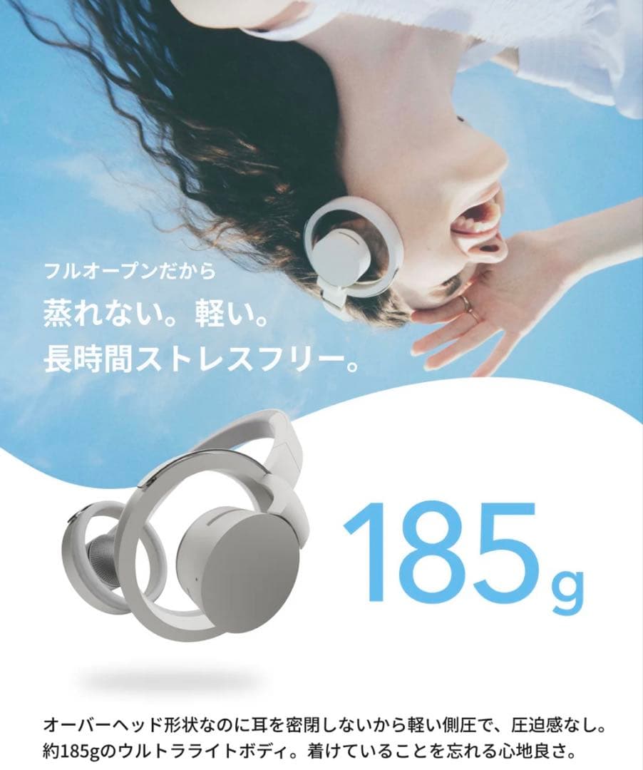 【新品未開封】nwm ONE オープンイヤー型 オーバーヘッド 耳スピーカー