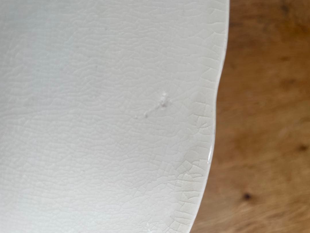 アンティーク食器GrindleyEnglandCream Petalオーバル大皿