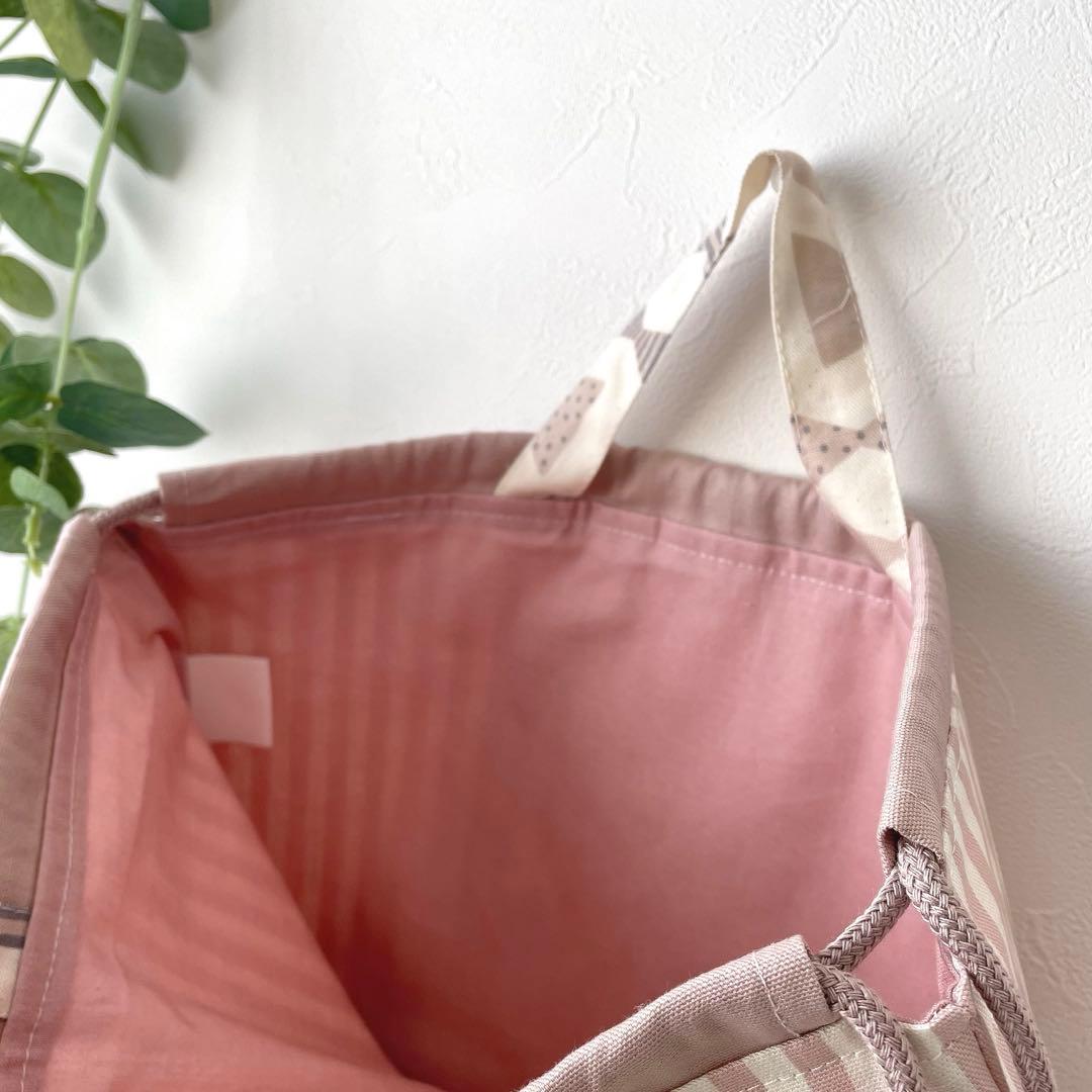 入園　入学　カバン　セット　くすみリボン　オフホワイト × くすみピンク