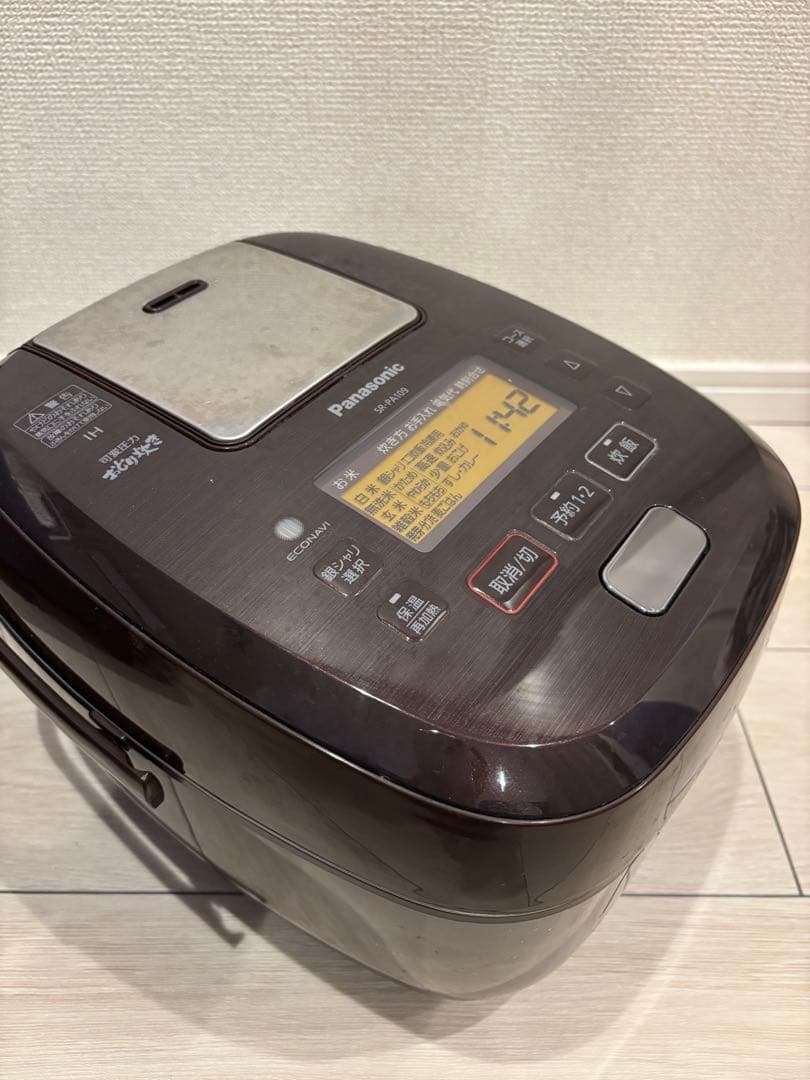 Panasonic SR-PA109 2019年製 5.5合 炊飯器