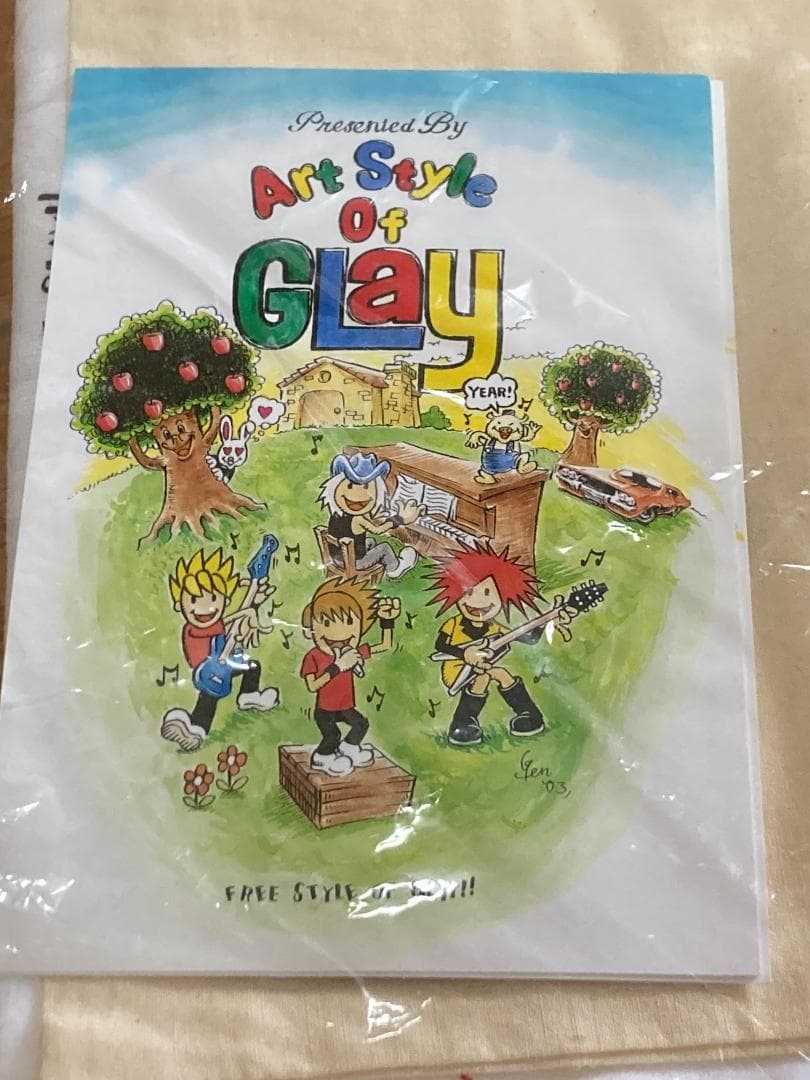 GLAY Art Style Of Glay ライブ グッズ 銀テープ DVD