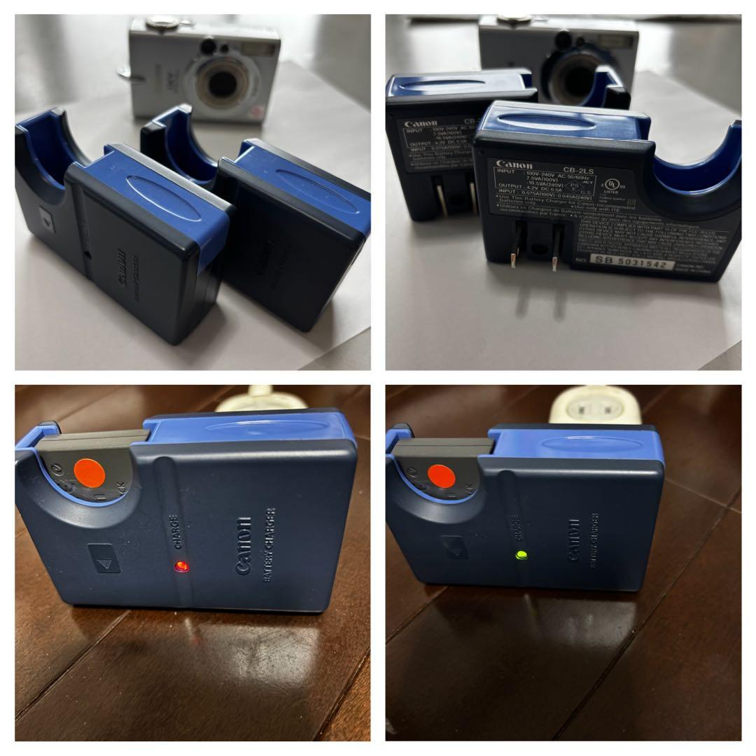 CanonデジタルカメラIXY500 箱他、付属品多数