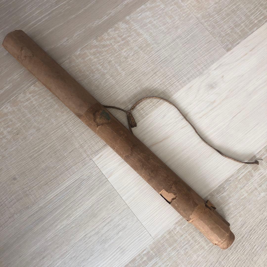 明治３７年、３８年　掛け軸　紀念三勅　明治天皇皇后両陛下御真影　ロシアへ宣戦布告