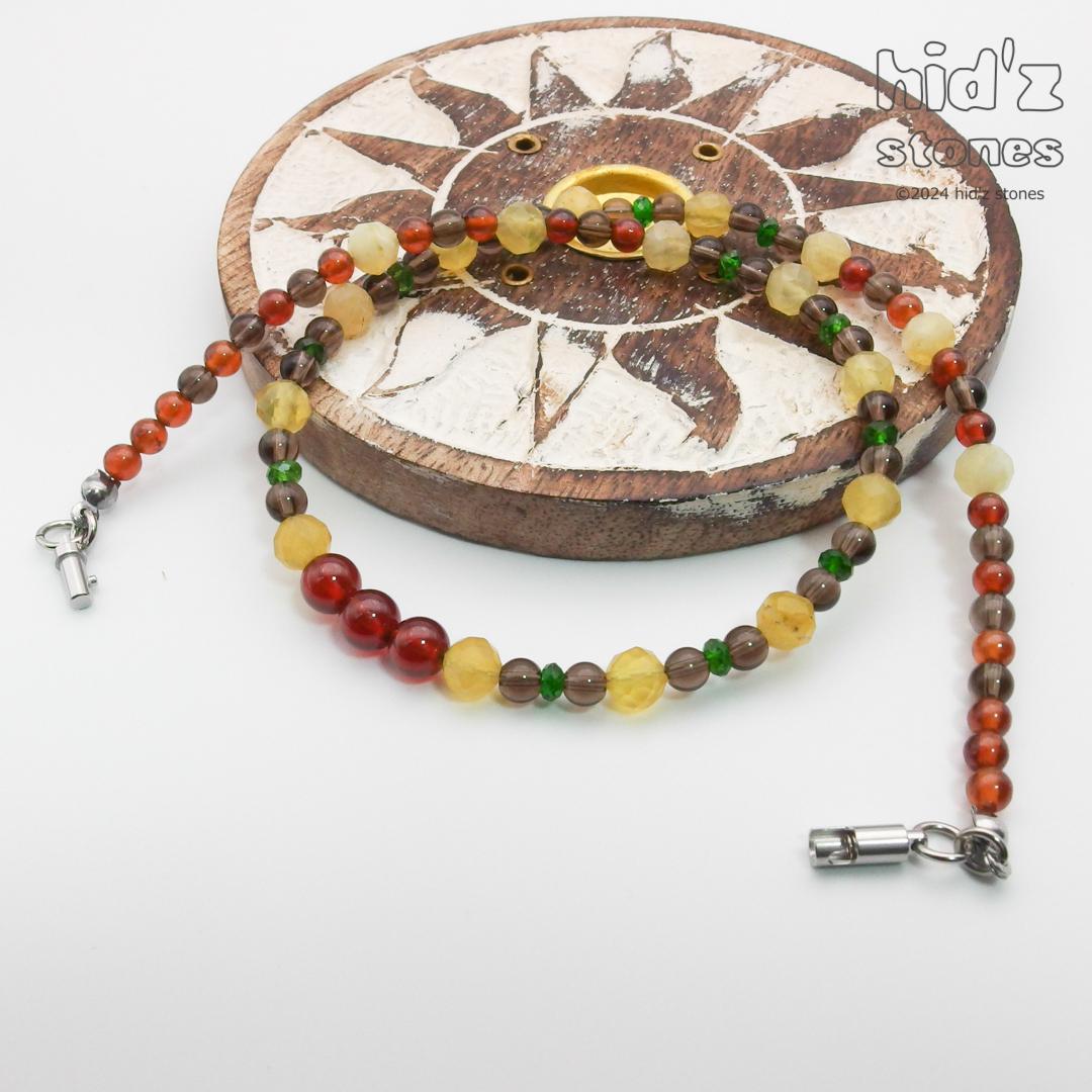 ◆一点もの天然石ネックレス:BySC-005