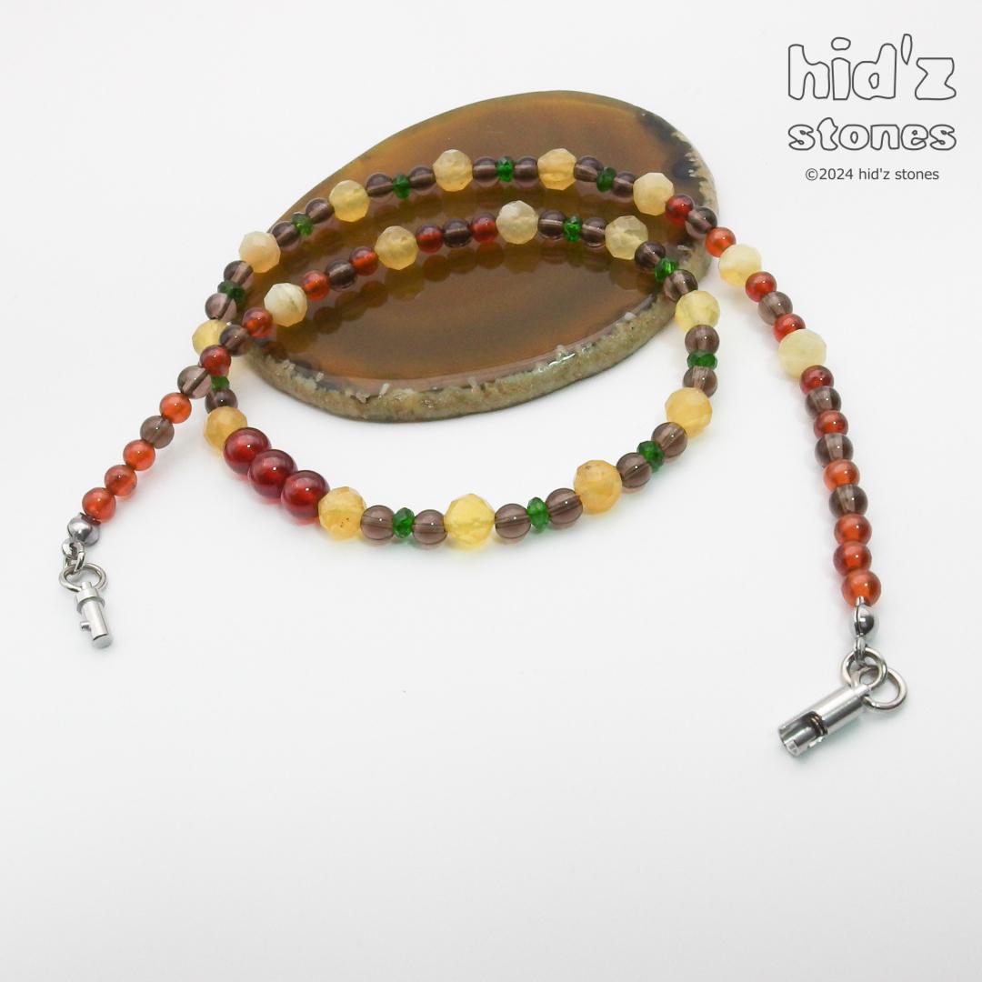 ◆一点もの天然石ネックレス:BySC-005