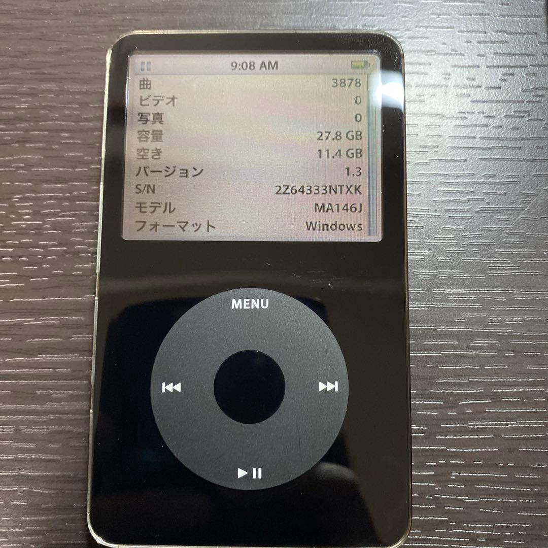 iPod classic 30GB 動作確認済