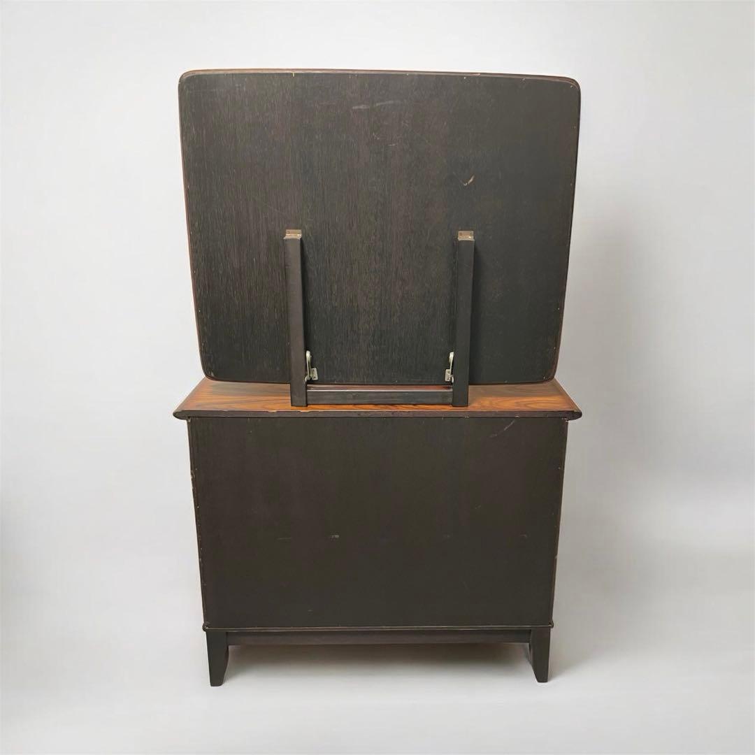 英国アンティーク　猫脚ドレッサーチェスト　キャビネット　収納家具　ロココ調