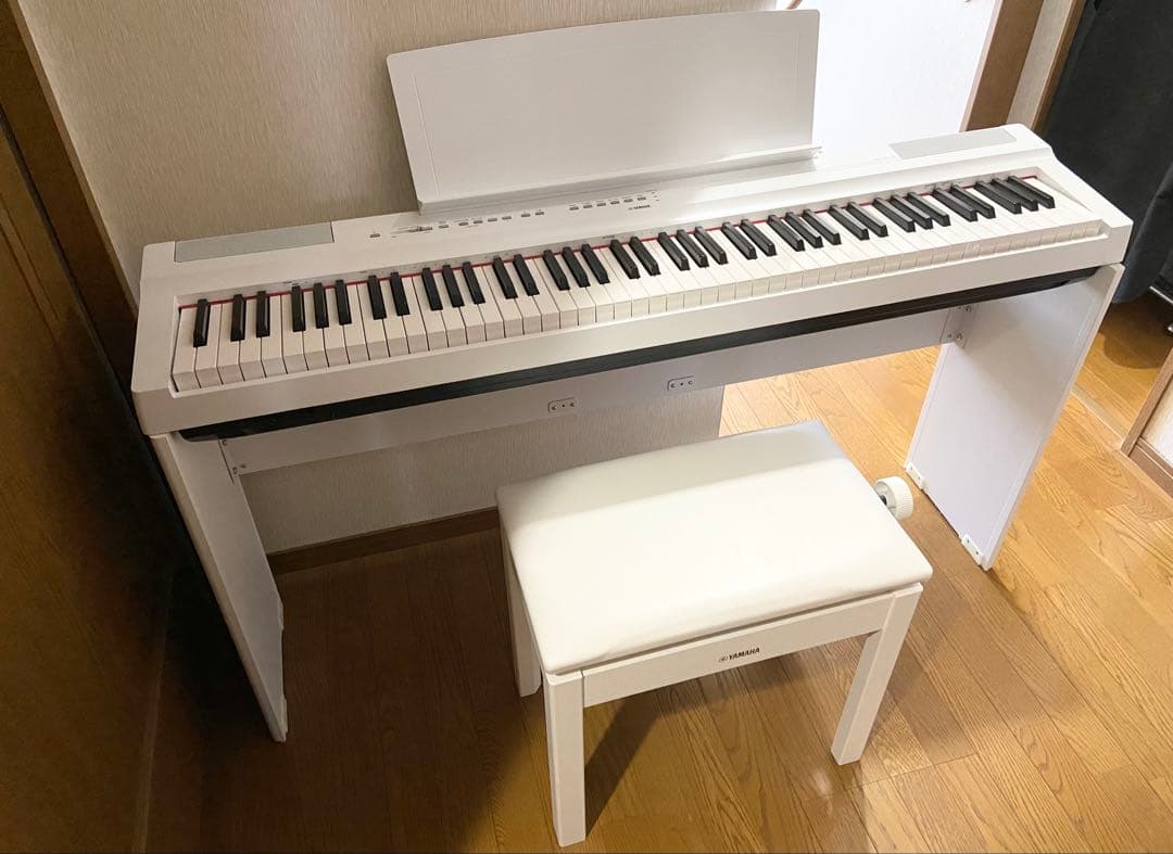 美品　ヤマハ YAMAHA 電子ピアノ88鍵　P-125 2021年製　相談可