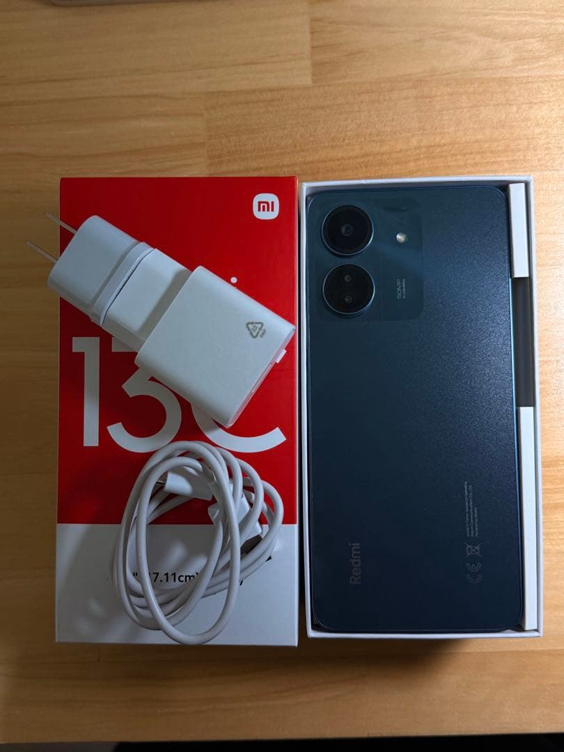 Xiaomi Redmi 13C ダークブルー 本体