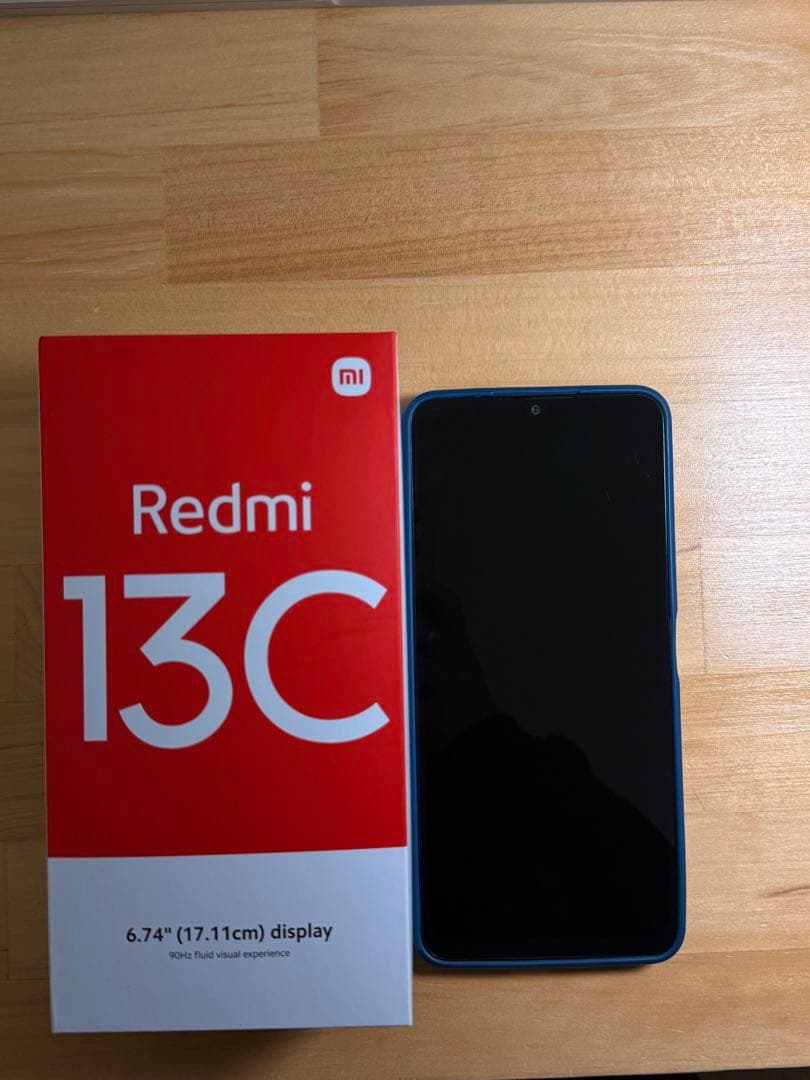 Xiaomi Redmi 13C ダークブルー 本体
