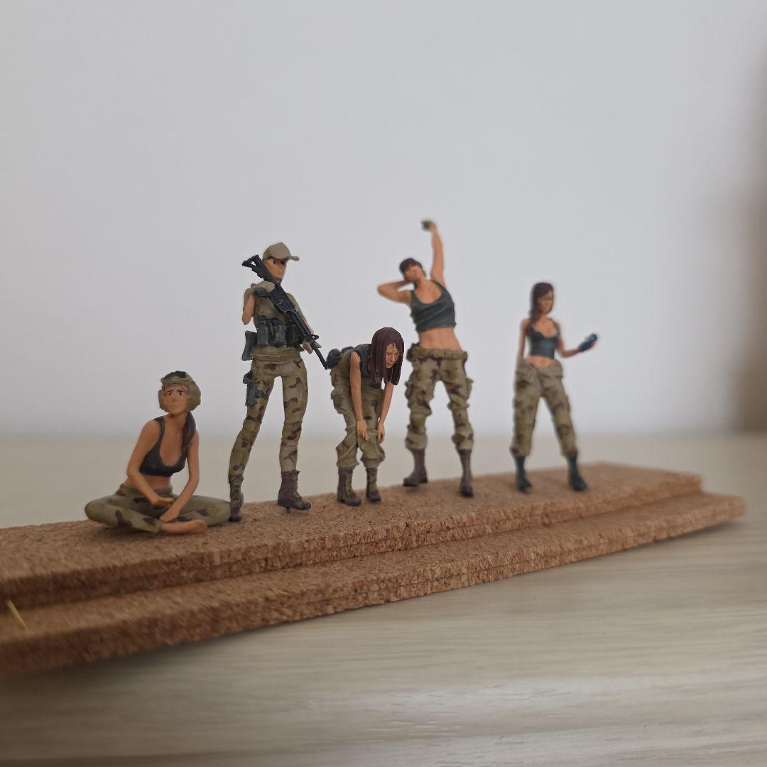 1/35 ミリタリー 女性 フィギュアセット 5体