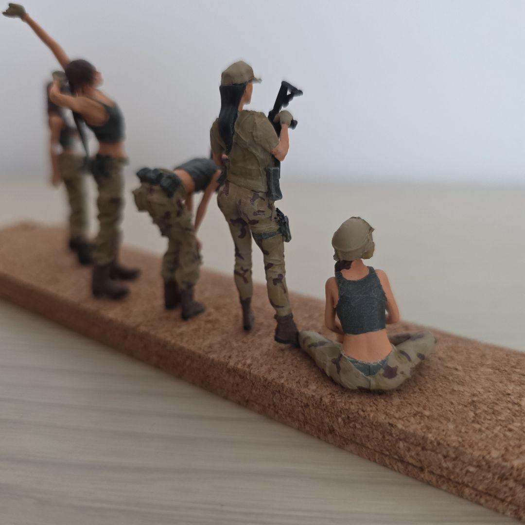 1/35 ミリタリー 女性 フィギュアセット 5体
