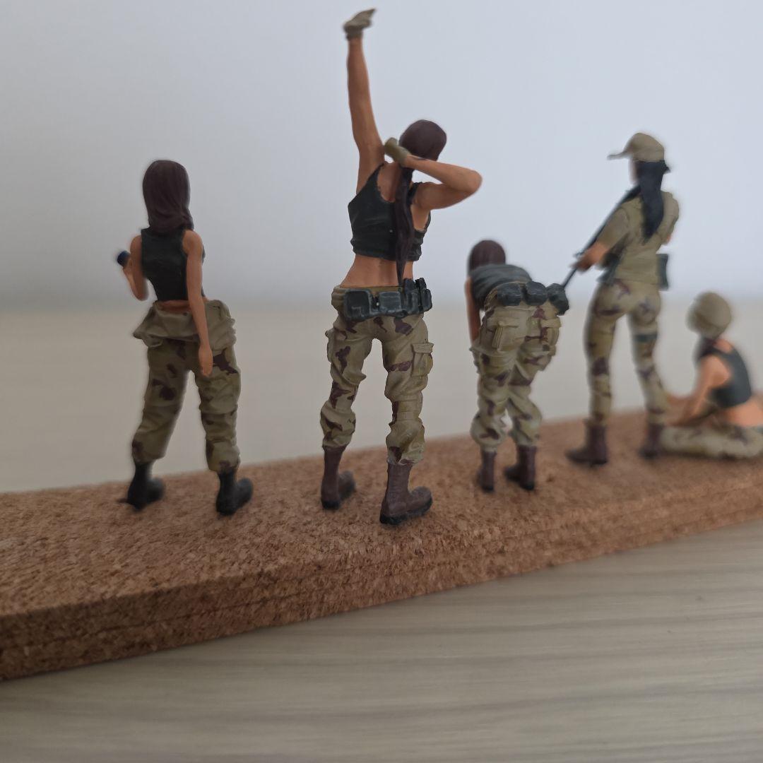 1/35 ミリタリー 女性 フィギュアセット 5体