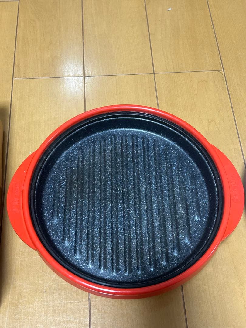 レンジメートプロ 電子レンジ専用調理器 レッド 新品未開封未使用品