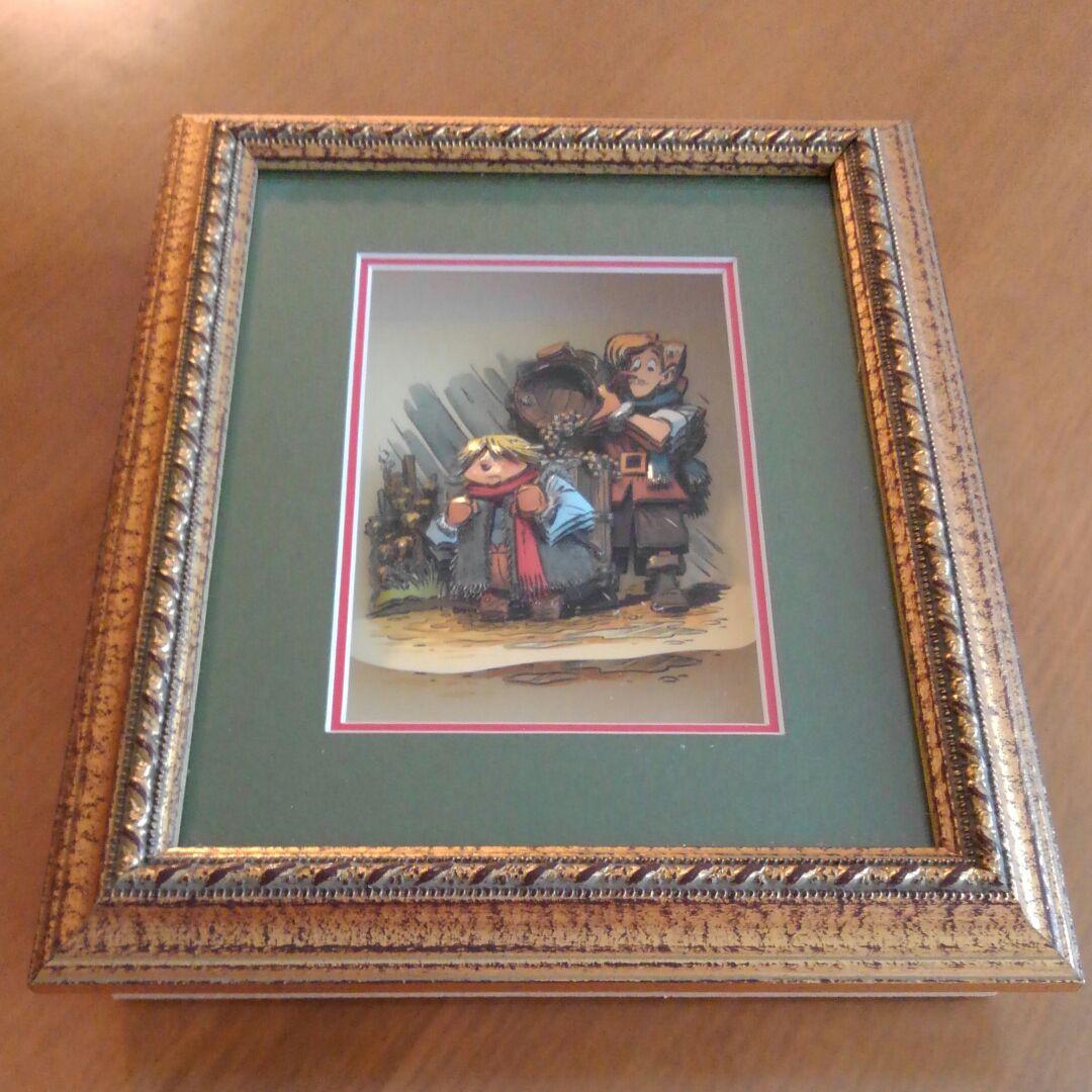 ドイツ ポストカード シャドーボックス