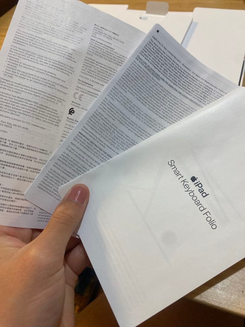 iPad Smart Keyboard Folio ブラック