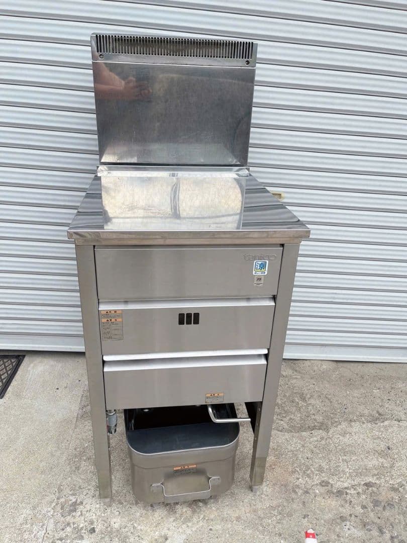 福岡配送無料　ガスフライヤー タニコー TGFL-45C LPガス　2019年製