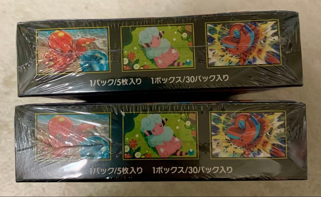 シュリンク付き ポケモンカード ニンジャスピナー 新品未開封　2box