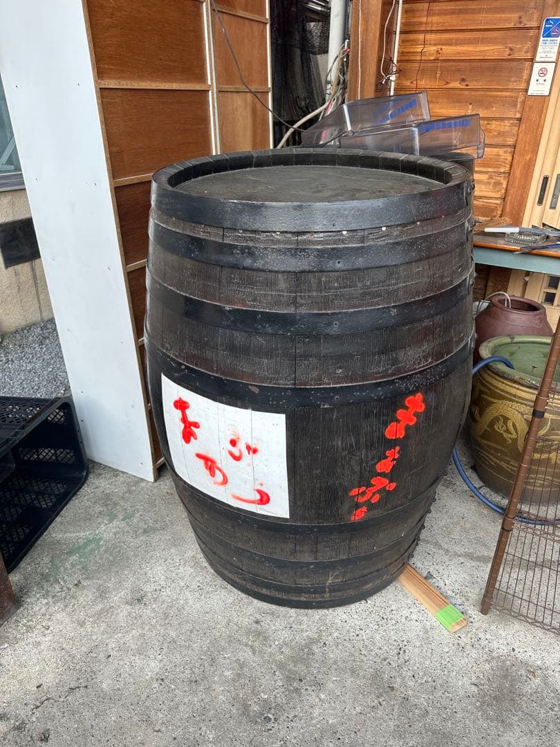 立ち飲み用樽　野外テーブル