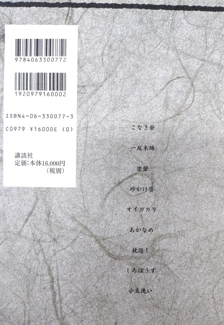 【限定1000部】水木しげる 妖怪原画レプリカ 直筆サイン入手ぬぐい
