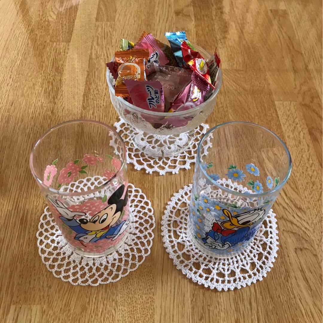 ハンドメイドレース編みドイリー＊コースターB 5枚セット(オーダー用)