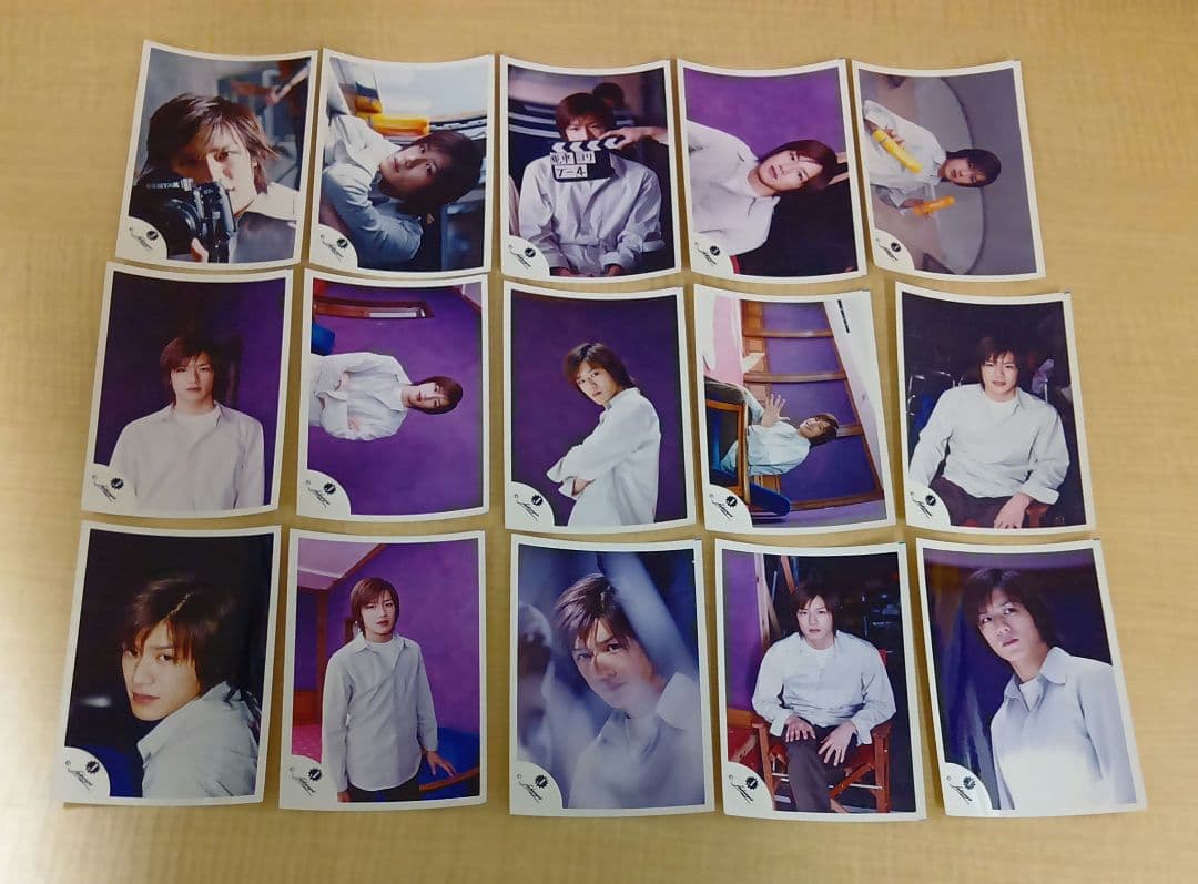 ❶ ⑳ タッキー&翼 公式写真 滝沢秀明 37枚 まとめ売り