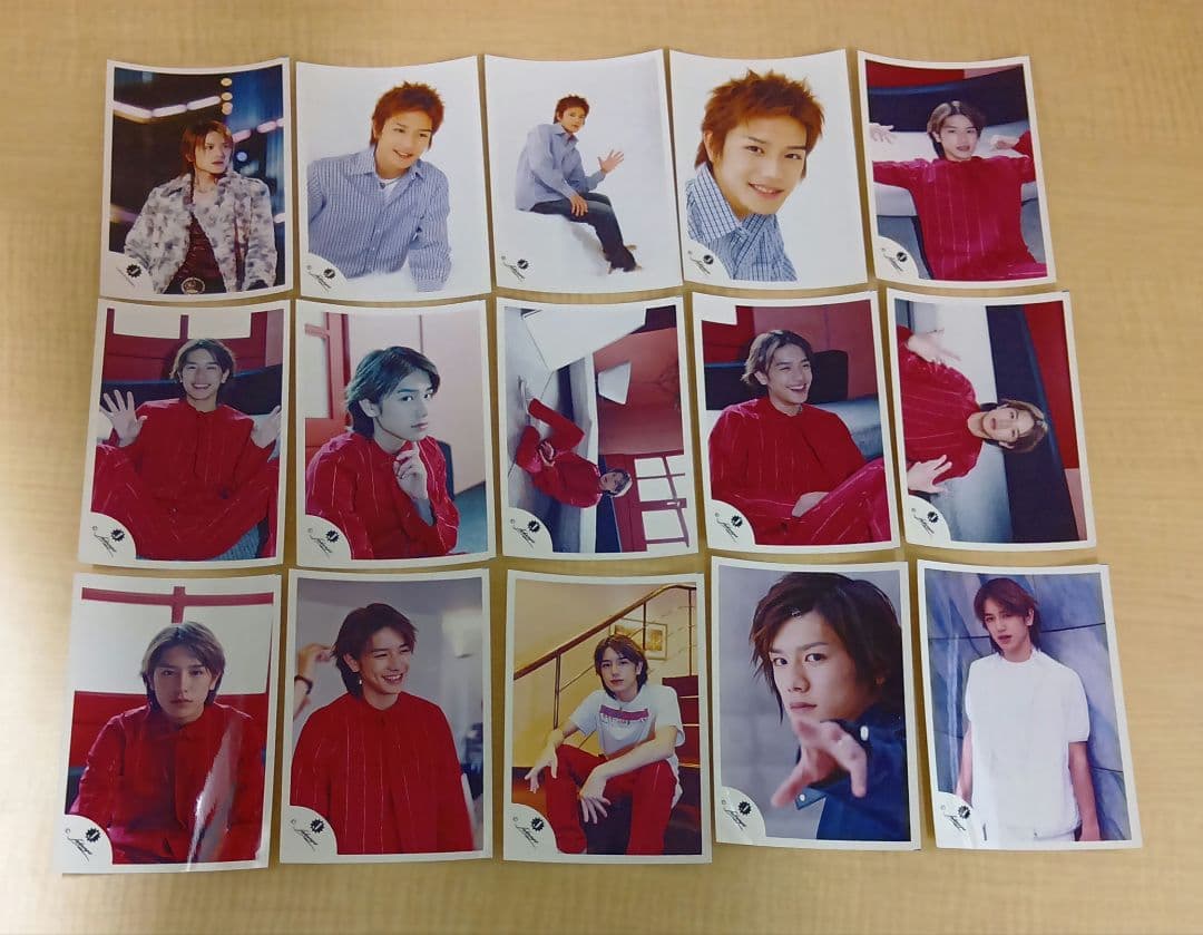 ❶ ⑳ タッキー&翼 公式写真 滝沢秀明 37枚 まとめ売り