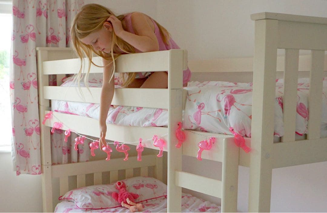 UK輸入　シングル新品セット　ローラアシュレイ　プリティフラミンゴ