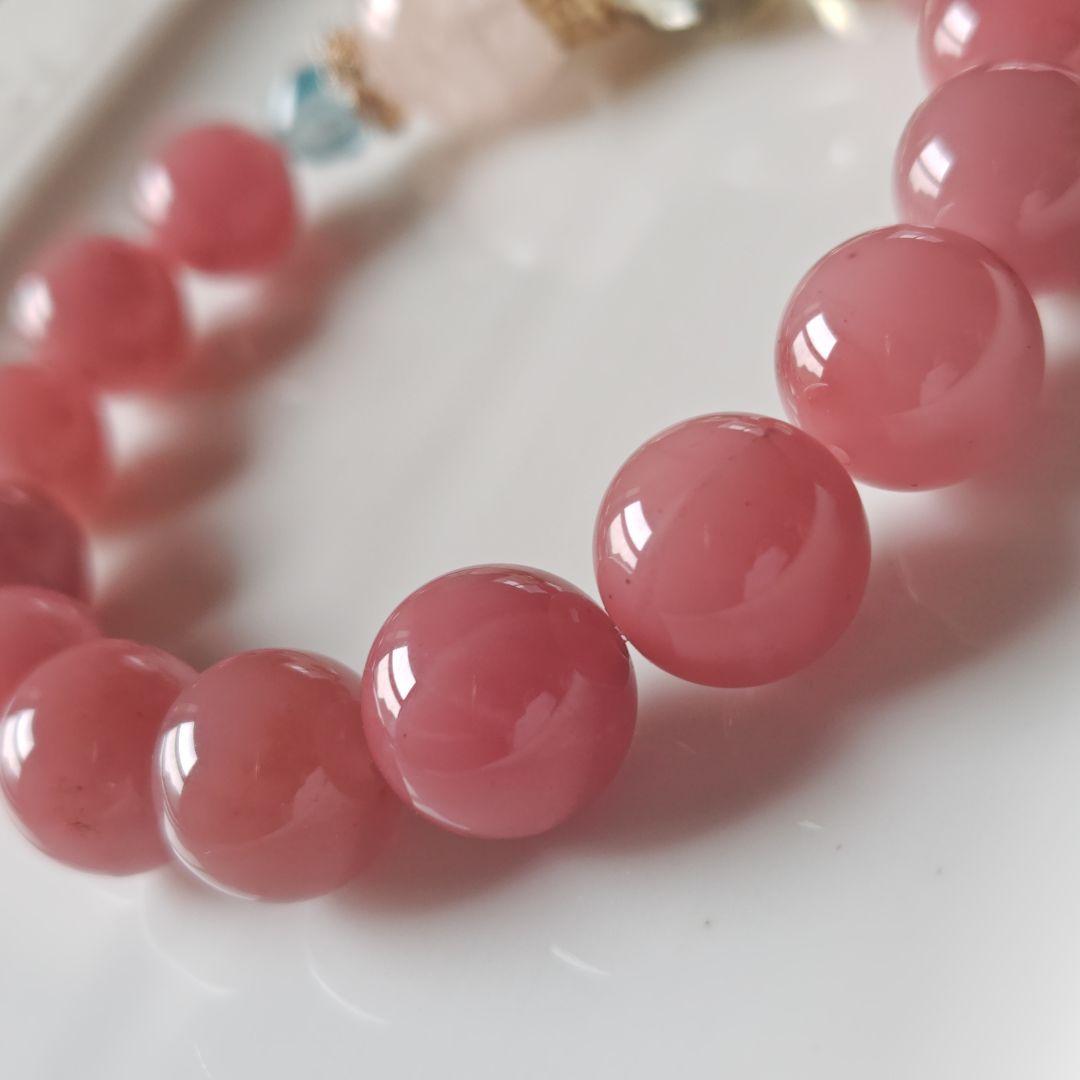 グァバクオーツ×ピンクアゼツライト×イエローアゼツライト×ブルートパーズ