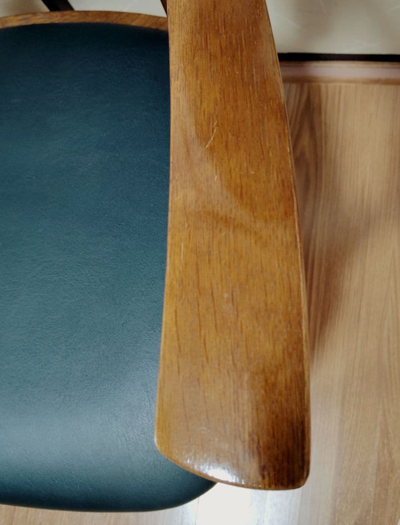 東京に引取　希少ヴィンテージ 飛騨高山白川　アームチェア　２点セット