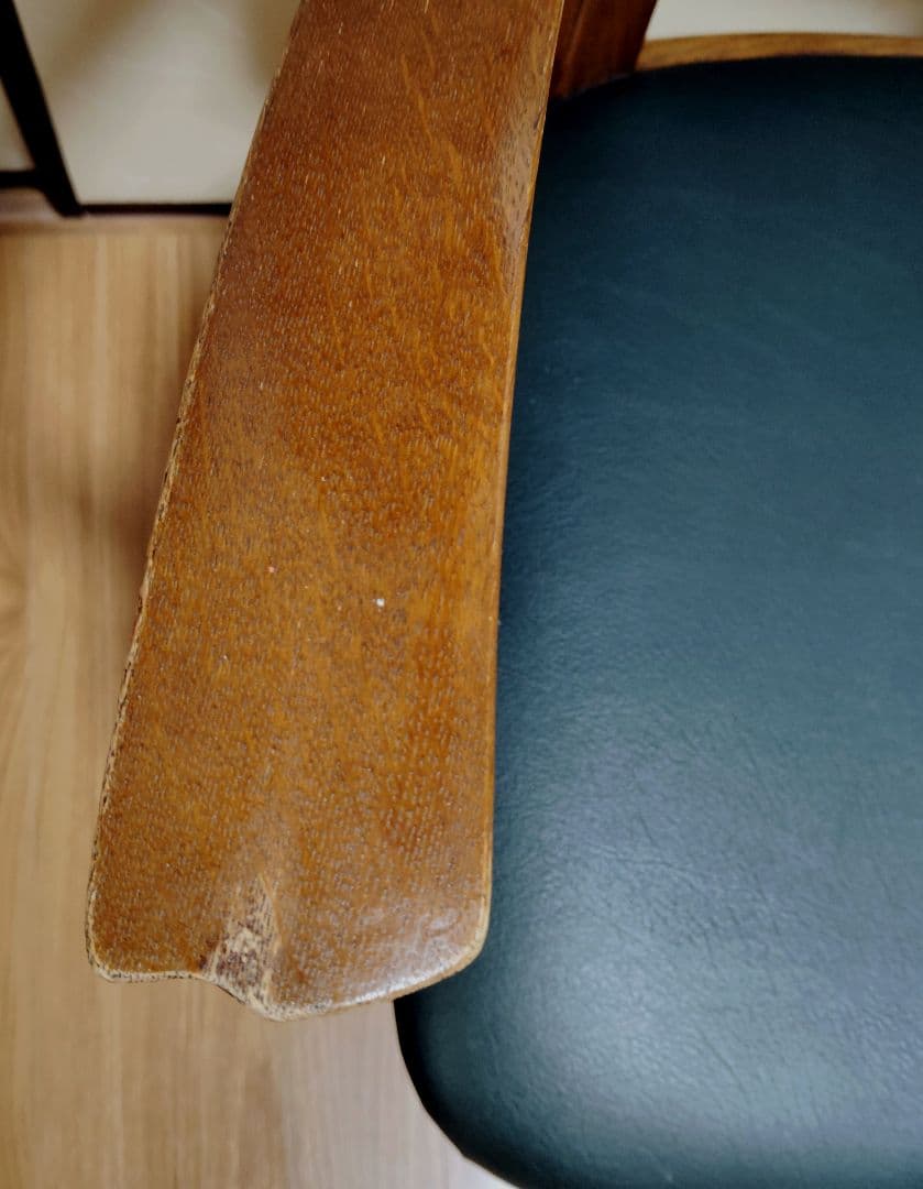 東京に引取　希少ヴィンテージ 飛騨高山白川　アームチェア　２点セット