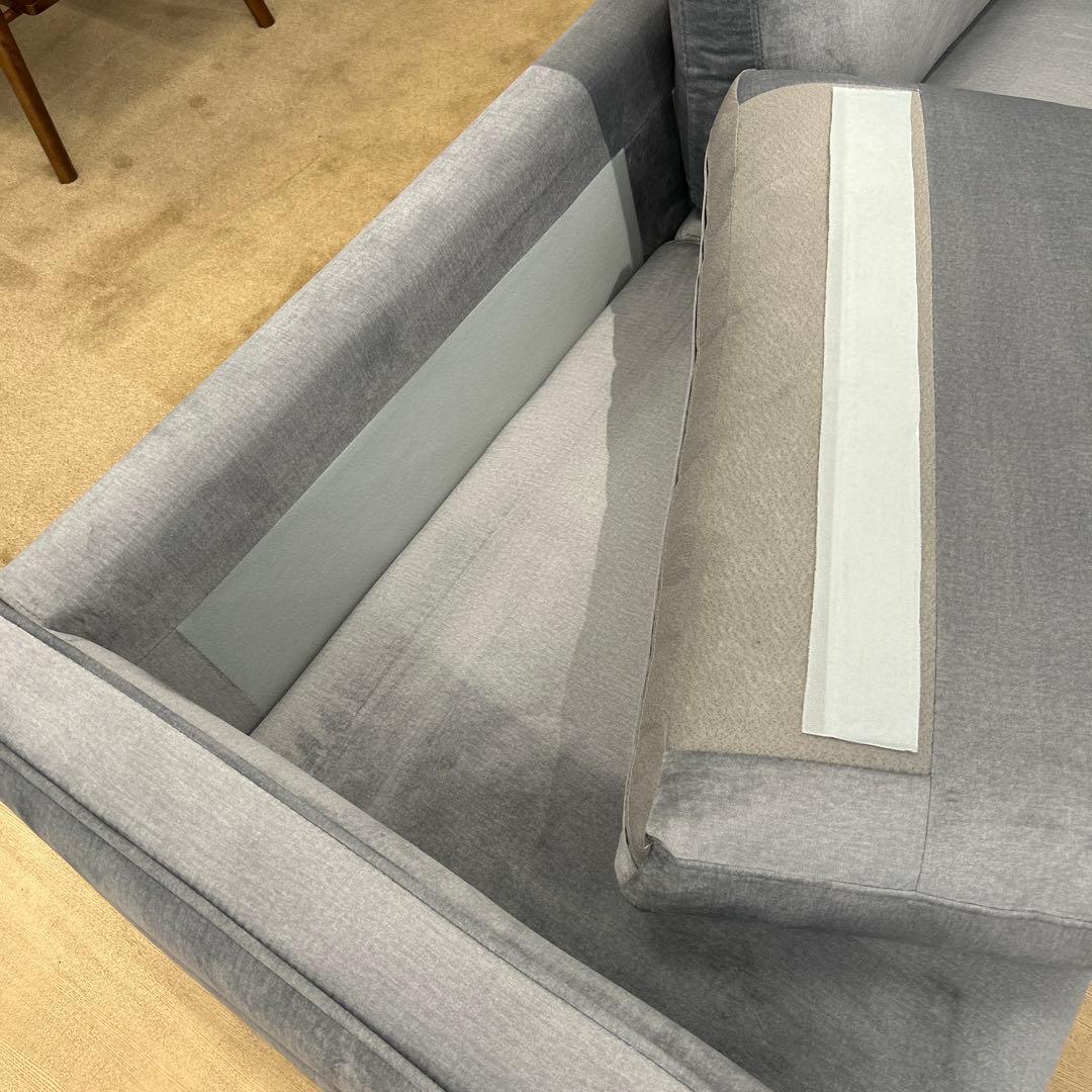 未使用☆2Pソファ ラブソファ2人掛ソファ エレガント 上品 お洒落 撥水加工