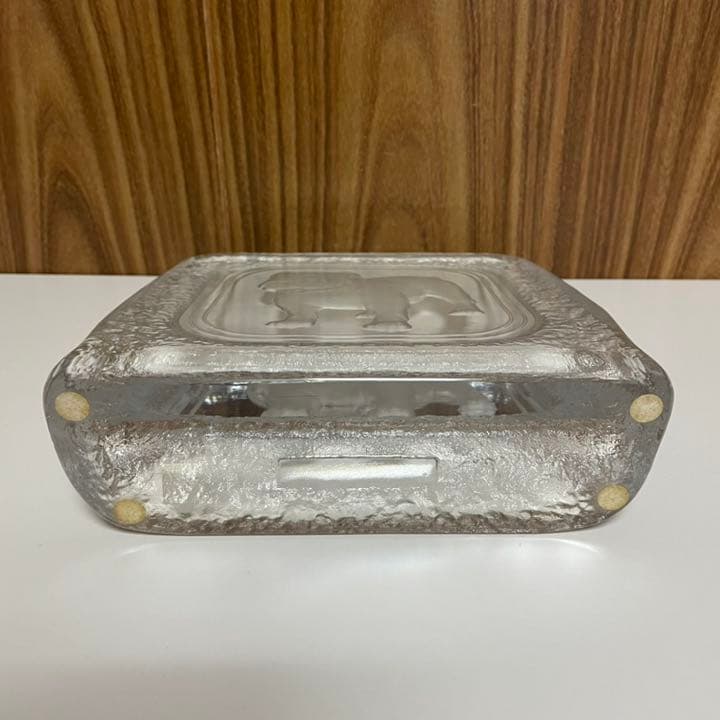 クリスタルマツガオカ CRYSTAL MATSUGAOKA 置物