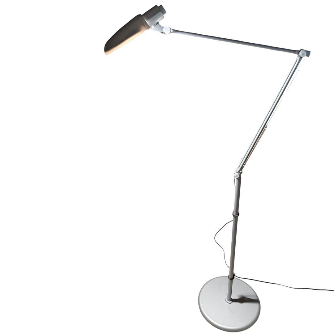 【美品】SWAN EXARM LEDフロアライト 日本製 読書灯 33-29