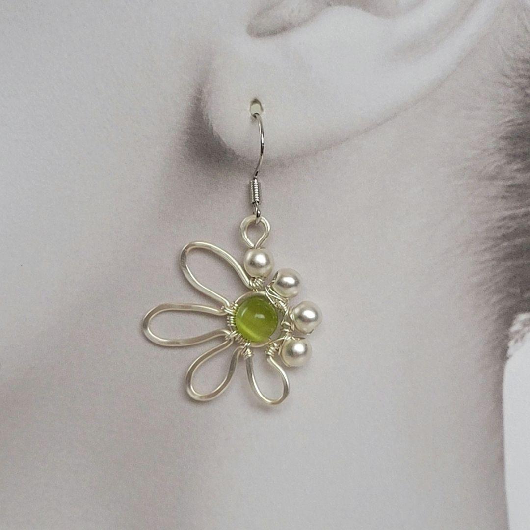 ハンドメイドピアス　ういろう