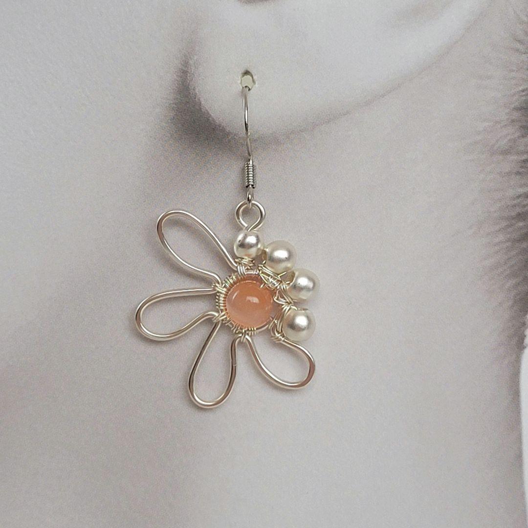 ハンドメイドピアス　ういろう