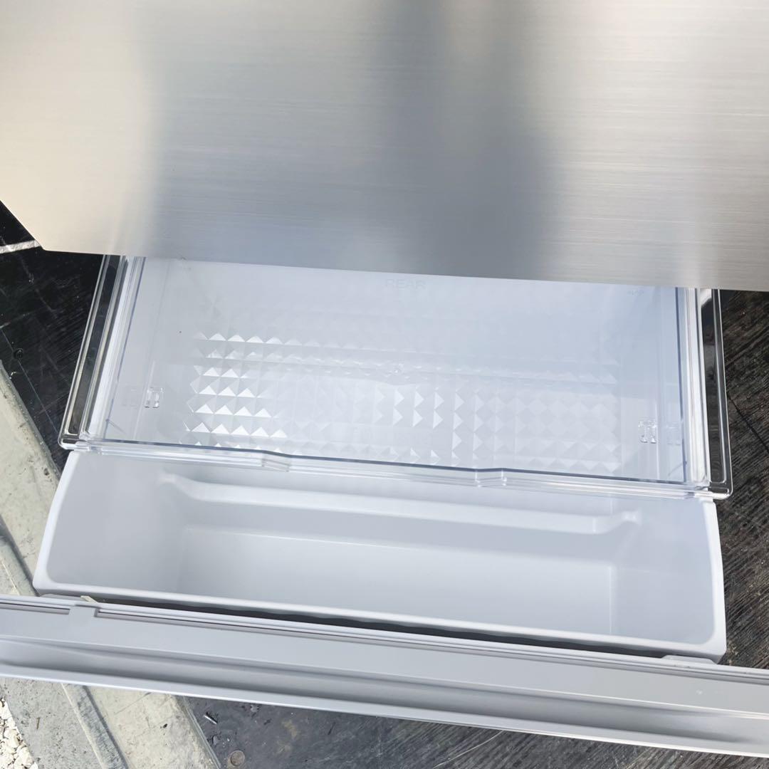 取付無料！日立まるごとチルド 2024年製ステンレスシルバー6ドア冷蔵庫！洗濯機