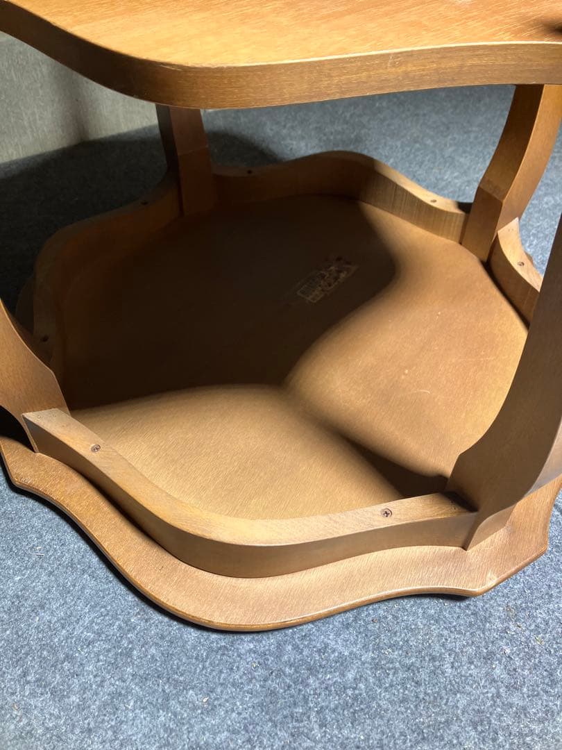 アンティークコーヒーテーブル猫脚　中古品