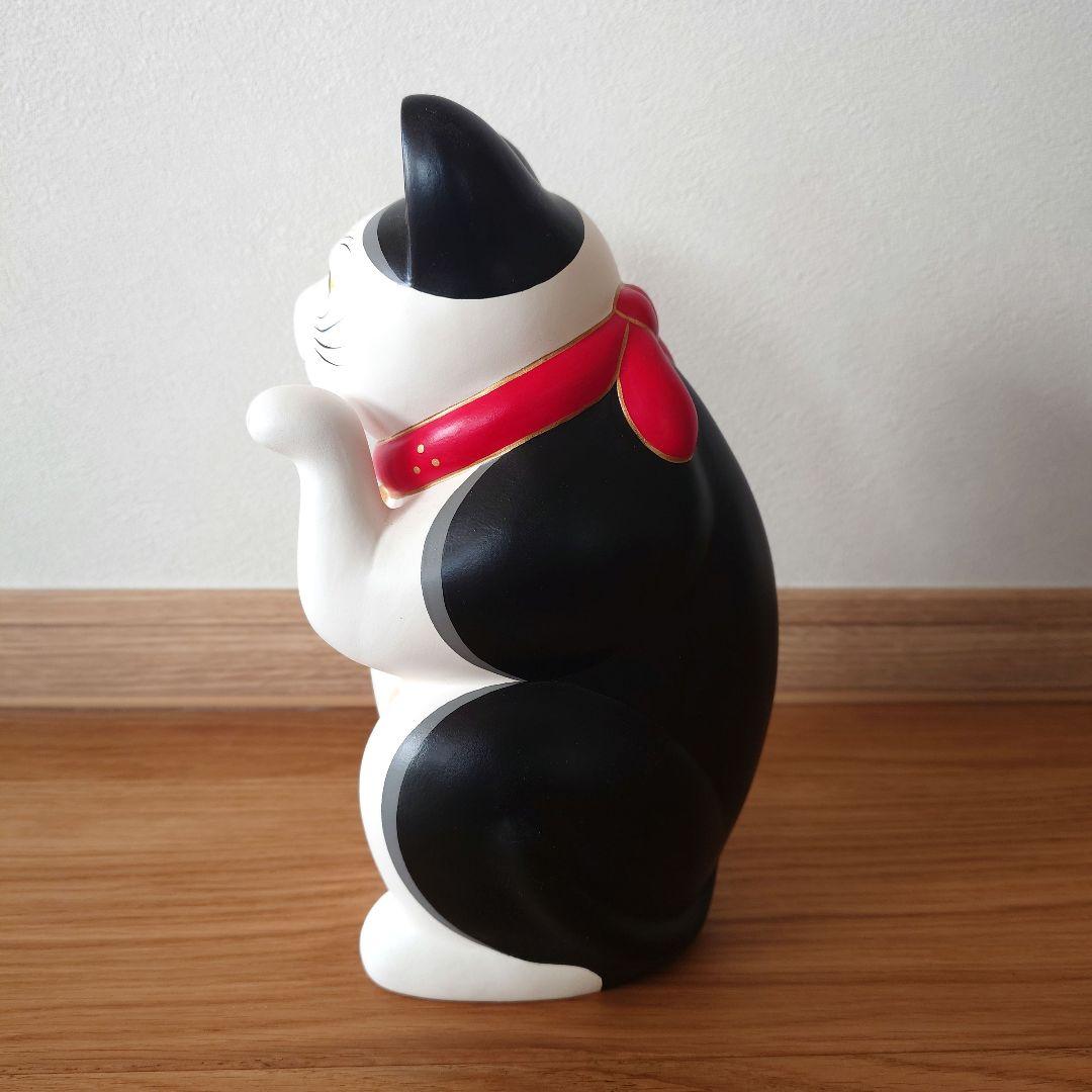 招き猫 中外陶園　瀬戸まねき猫　8号