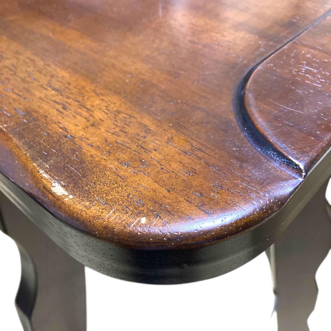 ②【ヴィンテージ】カリモク ルスティック ハイチェア バースツール スツール